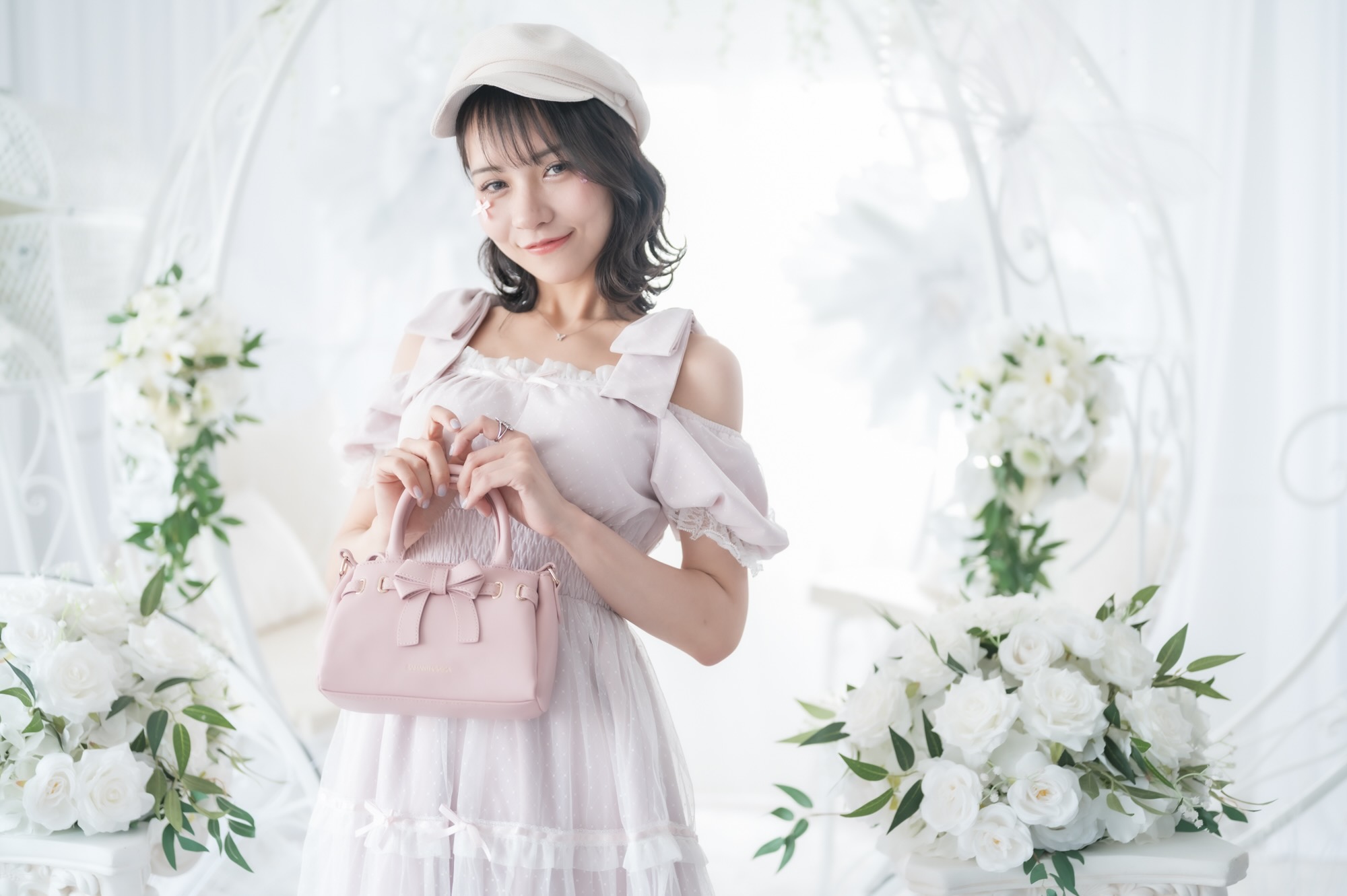 淡いピンクガーリー